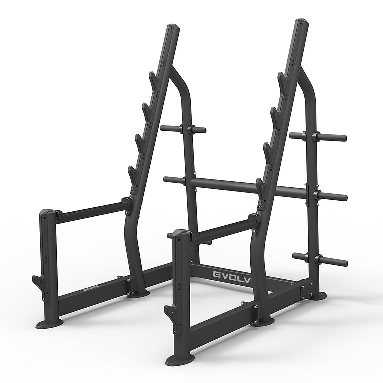 ev pl pr 207 evolve prime series plate loaded squat rack 3 ml.jpg ev pl pr 207 evolve prime series plate loaded squat rack 3 ml.jpg