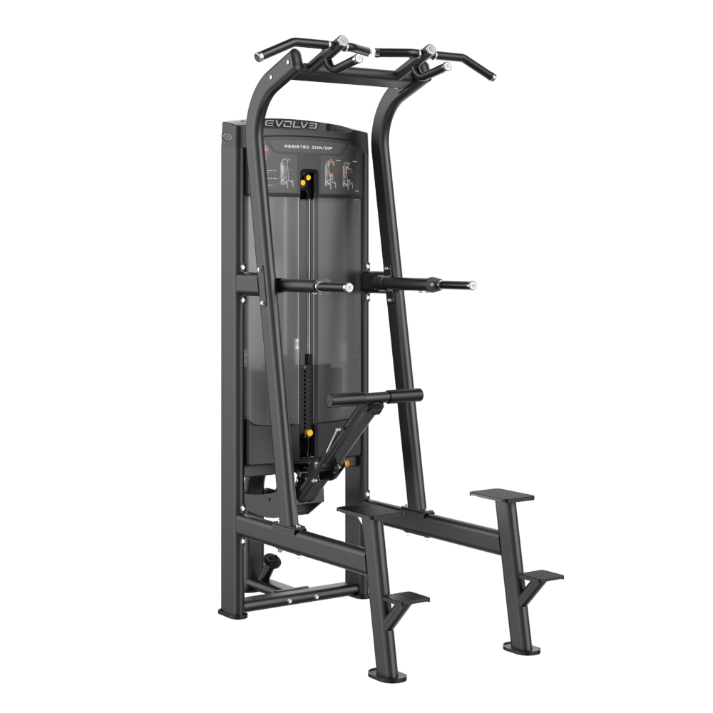 ev sc ul 080 evolve ultra series selectorized assisted chin dip 1 ml.png ev sc ul 080 evolve ultra series selectorized assisted chin dip 1 ml.png